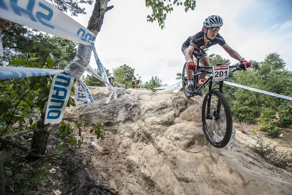 Maja Włoszczowska na trasie